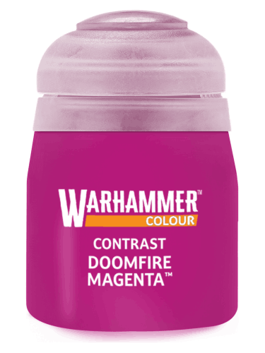 Warhammer Colour Contrast Paint (Doomfire Magenta) - Kontrastfarbe - Magenta