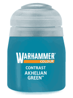 Warhammer Colour Contrast Paint (Akhelian Green) - Kontrastfarbe - Blau