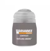 Warhammer Colour Contrast Paint (Ratling Grime) - Kontrastfarbe - Grau