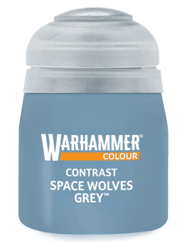 Warhammer Colour Contrast Paint (Space Wolves Grey) - Kontrastfarbe - Grau