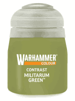 Warhammer Colour Contrast Paint (Militarum Green) - Kontrastfarbe - Grün