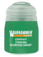 Warhammer Colour Contrast Paint (Striking Scorpion Green) - Kontrastfarbe - Grün