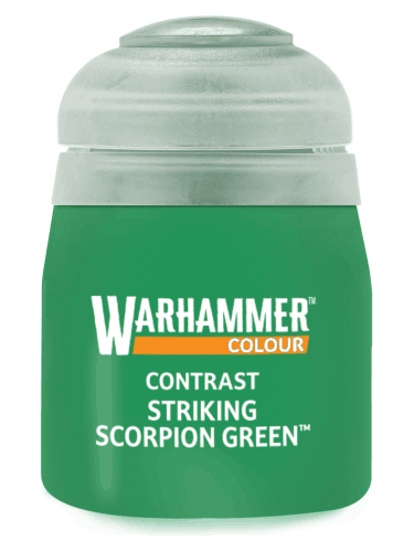 Warhammer Colour Contrast Paint (Striking Scorpion Green) - Kontrastfarbe - Grün