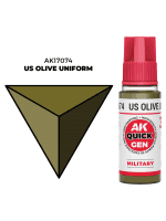 AK Quick Gen (US Olive Uniform) - Kontrastfarbe, amerikanisches Uniform-Olivgrün