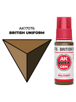 AK Quick Gen (British Uniform) - Kontrastfarbe, britische Uniformfarbe
