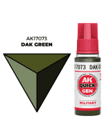 AK Quick Gen (Dak Green) - Kontrastfarbe, DAK-Grün (Militärgrün)