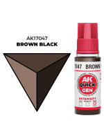 AK Quick Gen (Brown Black) - Kontrastfarbe, braun-schwarz