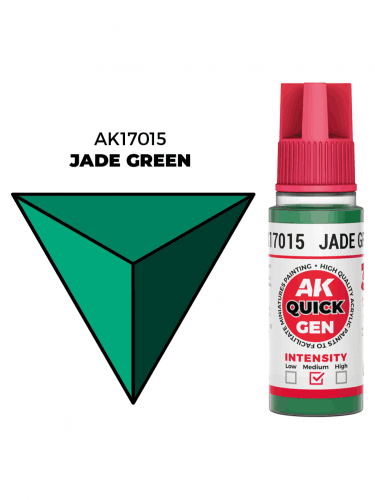 Kontrastfarbe AK Quick Gen (Jade Green) - Jadegrün