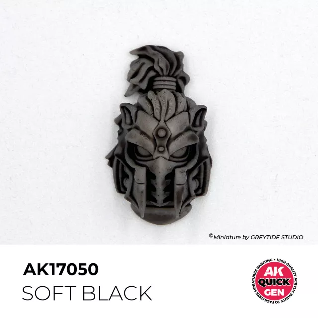 AK Quick Gen (Soft Black) - Kontrastfarbe, zartes Schwarz - AK-Interactive