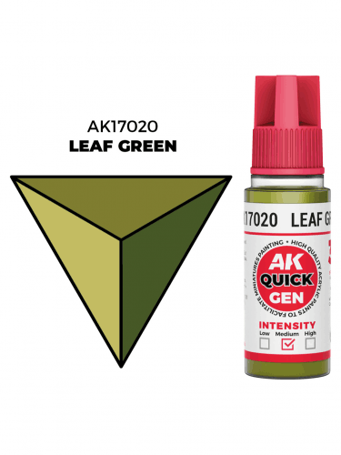 Kontrastfarbe AK Quick Gen (Leaf Green) - Blattgrün