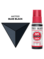 AK Quick Gen (Blue Black) - Kontrastfarbe, blau-schwarz