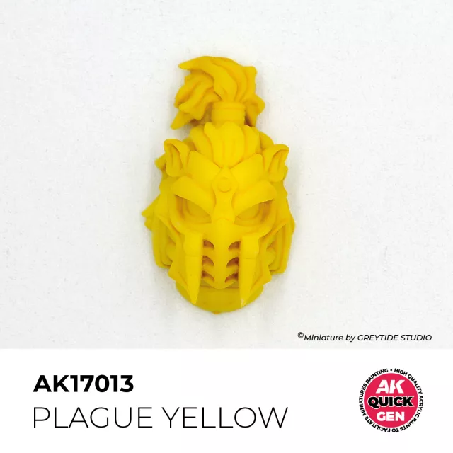 Kontrastfarbe AK Quick Gen (Plague Yellow) - Pestgelb - AK-Interactive