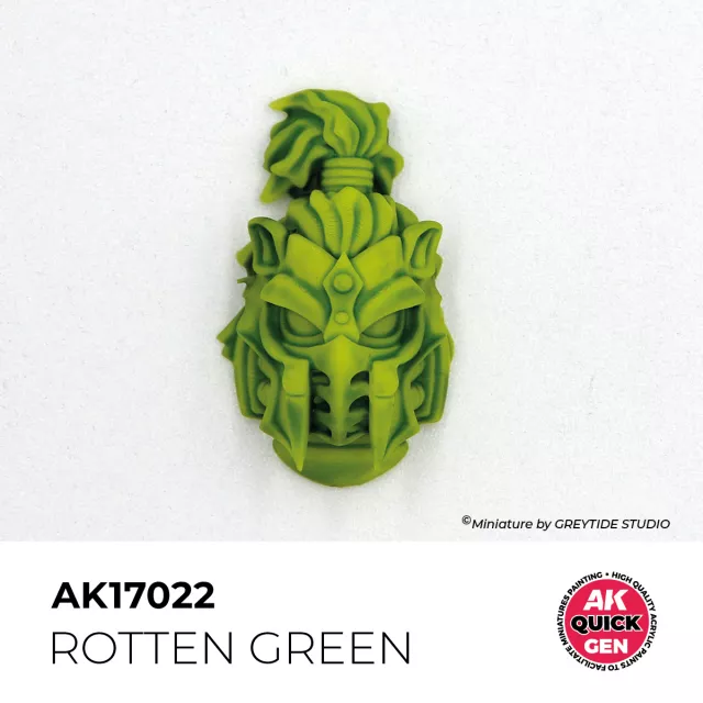 Kontrastfarbe AK Quick Gen (Rotten Green) - faulgrün - AK-Interactive