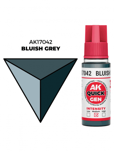 AK Quick Gen (Bluish Grey) - Kontrastfarbe, bläulich-grau
