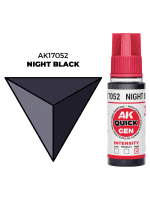 AK Quick Gen (Night Black) - Kontrastfarbe, Nacht-Schwarz