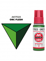 Kontrastfarbe AK Quick Gen (Orc Flesh) - Ork-Hautton