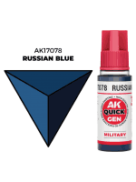 AK Quick Gen (Russian Blue) - Kontrastfarbe, Russischblau
