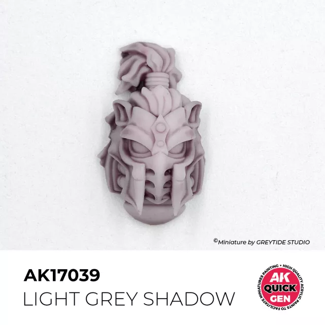 AK Quick Gen (Light Grey Shadow) - Kontrastfarbe, hellgrauer Farbton - AK-Interactive