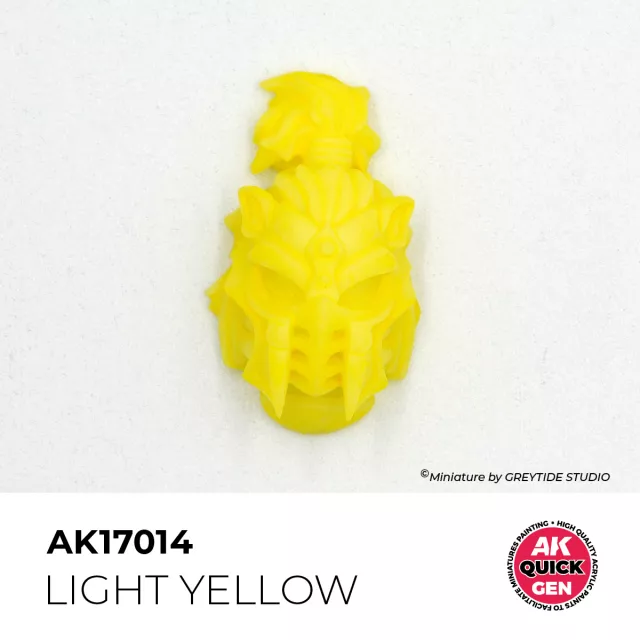 Kontrastfarbe AK Quick Gen (Light Yellow) - hellgelb - AK-Interactive