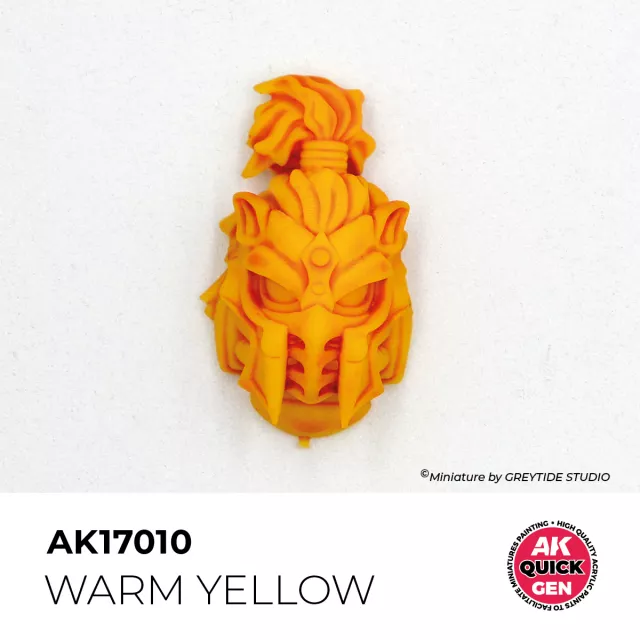 Kontrastfarbe AK Quick Gen (Warm Yellow) - warmes Gelb - AK-Interactive