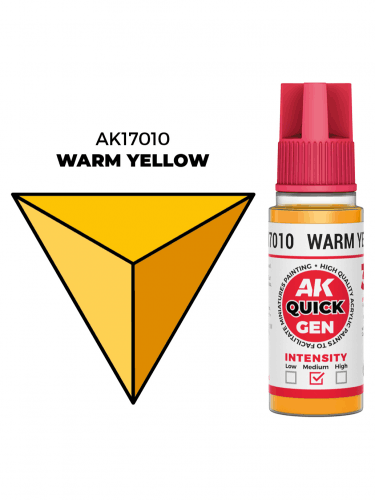 Kontrastfarbe AK Quick Gen (Warm Yellow) - warmes Gelb