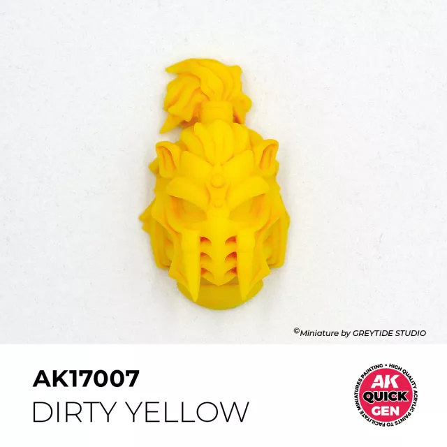 Kontrastfarbe AK Quick Gen (Dirty Yellow) - gedämpftes Gelb - AK-Interactive