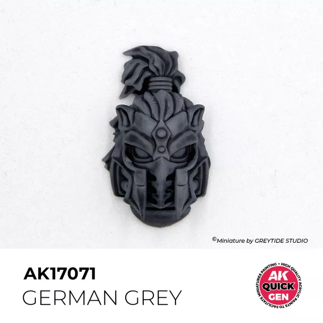 AK Quick Gen (German Grey) - Kontrastfarbe, Dunkelgrau - AK-Interactive