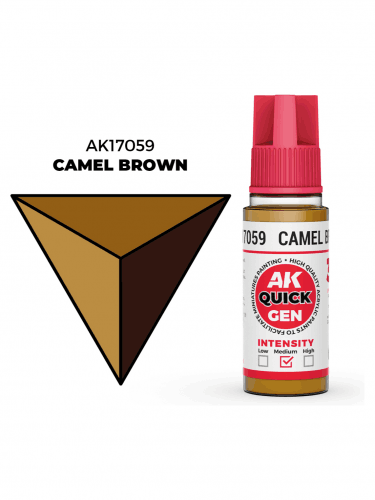 AK Quick Gen (Camel Brown) - Kontrastfarbe, Kamelbraun