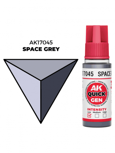 AK Quick Gen (Space Grey) - Kontrastfarbe, Weltraumgrau