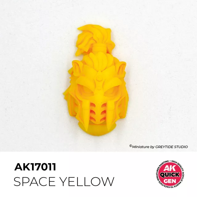 Kontrastfarbe AK Quick Gen (Space Yellow) - Space-Gelb - AK-Interactive