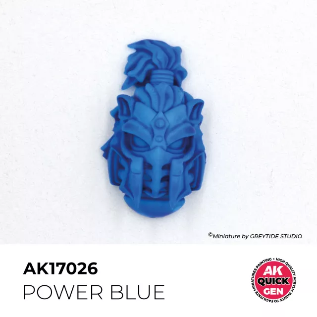 Kontrastfarbe AK Quick Gen (Power Blue) - kräftiges Blau - AK-Interactive
