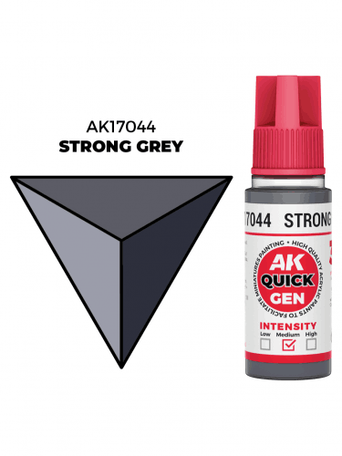 AK Quick Gen (Strong Grey) - Kontrastfarbe, kräftiges Grau