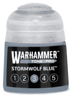 Grundfarbe Warhammer Tone Pro (Stormwolf Blue 3) - Blassblau