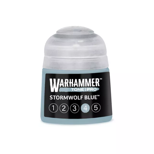 Grundfarbe Warhammer Tone Pro (Stormwolf Blue 4) - Blassblau - Warhammer Colour