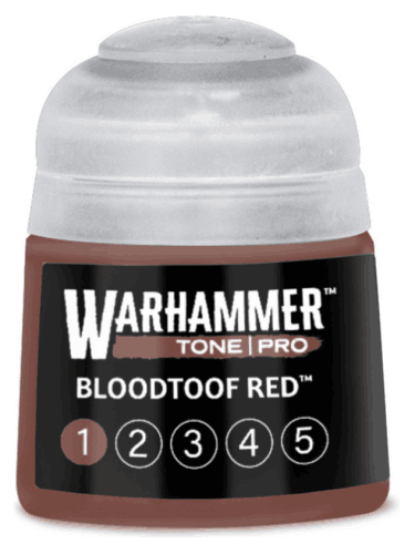 Grundfarbe Warhammer Tone Pro (Bloodtoof Red 1) - Rot