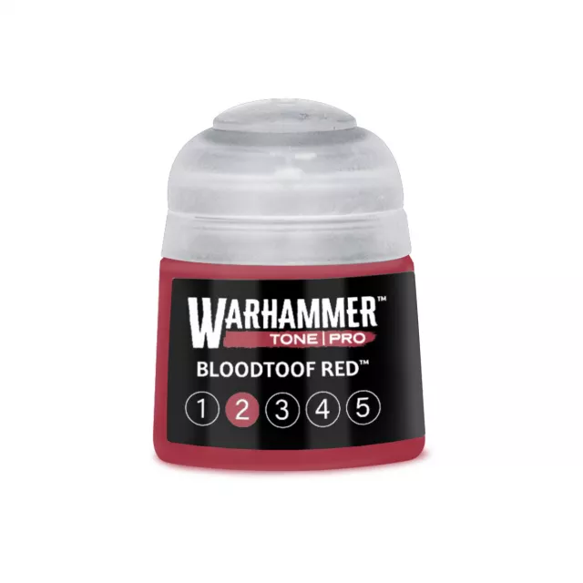 Grundfarbe Warhammer Tone Pro (Bloodtoof Red 2) - Rot - Warhammer Colour