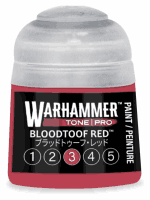 Grundfarbe Warhammer Tone Pro (Bloodtoof Red 3) - Rot