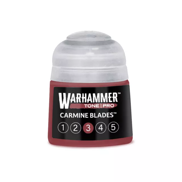 Grundfarbe Warhammer Tone Pro (Carmine Blades 3) - Rot - Warhammer Colour