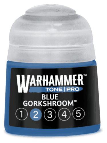 Grundfarbe Warhammer Tone Pro (Blue Gorkshroom 2) - Blau