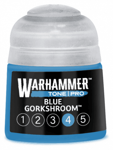 Grundfarbe Warhammer Tone Pro (Blue Gorkshroom 4) - Blau
