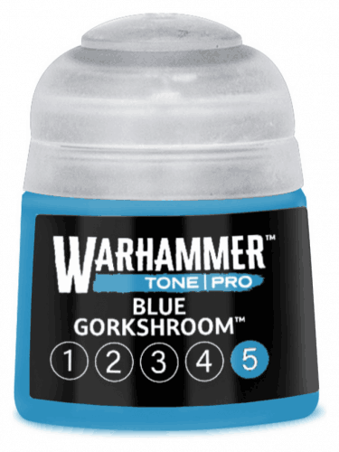 Grundfarbe Warhammer Tone Pro (Blue Gorkshroom 5) - Blau