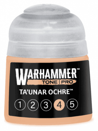 Grundfarbe Warhammer Tone Pro (Ta'unar Ochre 4) - Orange