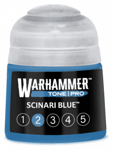 Grundfarbe Warhammer Tone Pro (Scinari Blue 2) - Hellblau