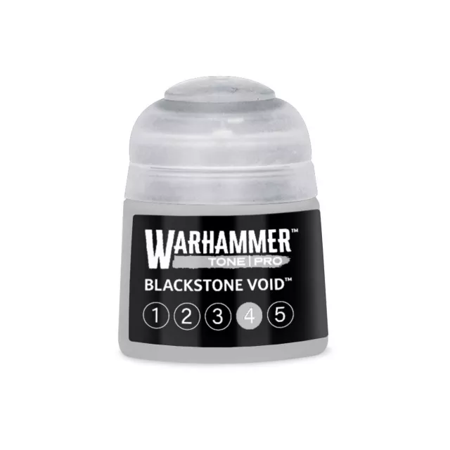 Grundfarbe Warhammer Tone Pro (Blackstone Void 4) - Hellgrau - Warhammer Colour