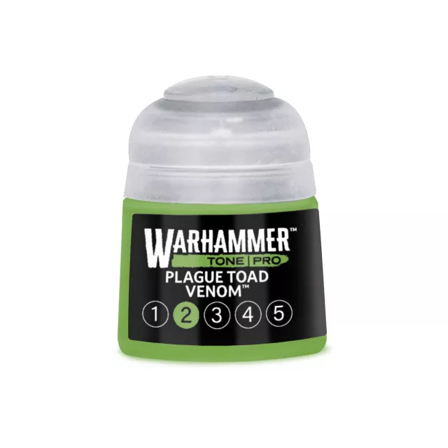 Grundfarbe Warhammer Tone Pro (Plague Toad Venom 2) - Hellgrün - Warhammer Colour