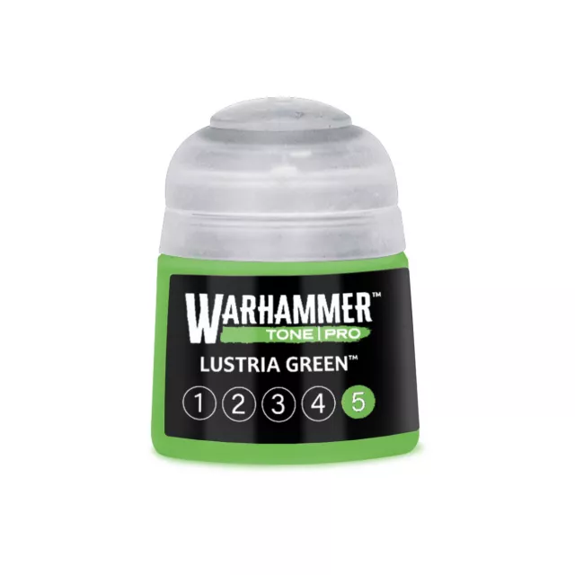 Grundfarbe Warhammer Tone Pro (Lustria Green 5) - Sattgrün - Warhammer Colour