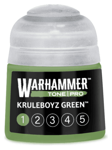 Grundfarbe Warhammer Tone Pro (Kruleboyz Green 1) - Grün