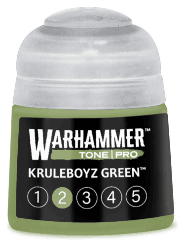 Grundfarbe Warhammer Tone Pro (Kruleboyz Green 2) - Grün