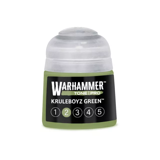 Grundfarbe Warhammer Tone Pro (Kruleboyz Green 2) - Grün - Warhammer Colour