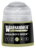 Grundfarbe Warhammer Tone Pro (Kruleboyz Green 3) - Grün
